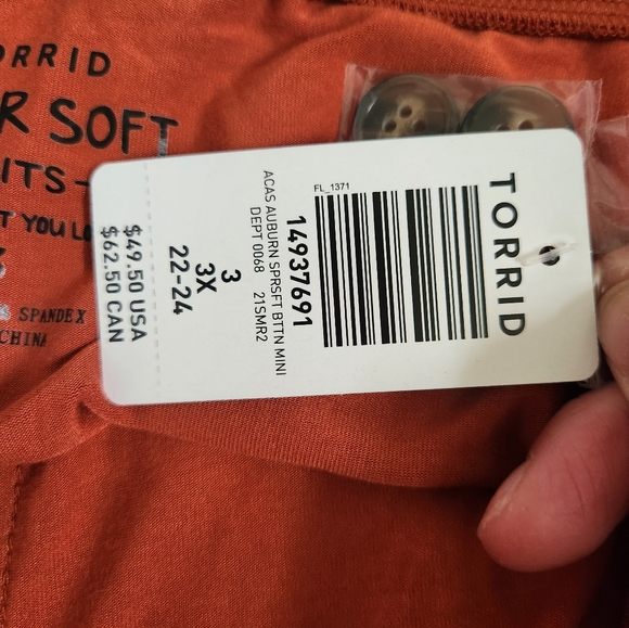 Torrid Mini Super Soft Skirt Size 3 - Picture 9 of 9